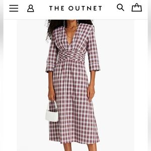 PHILOSOPHY DI LORENZO SERAFINI Tartan Print Dress